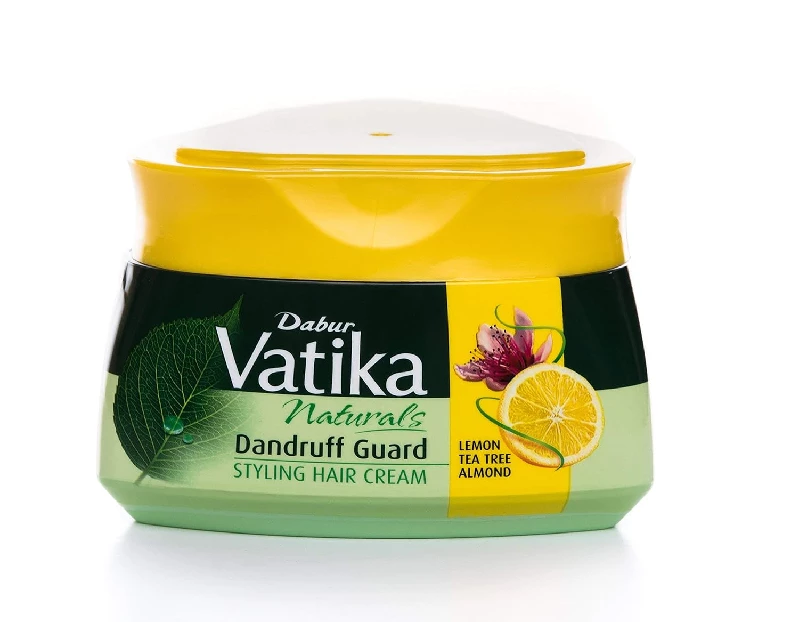 Dabur Vatika Naturals Dandruff Guard Styling Hair Cream, 140 ml-1.webp